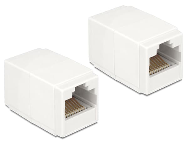 Delock - Nettverkkopler - RJ-45 (hunn) til RJ-45 (hunn) - UTP - CAT 6