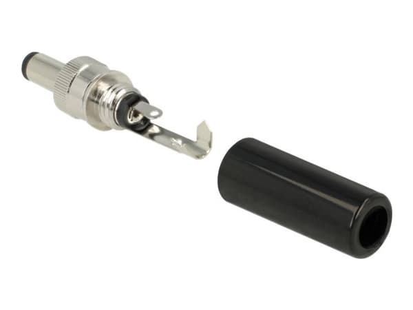 Delock - Strømkontakt - 5,5 x 2,1 mm DC-jakk (hann)
