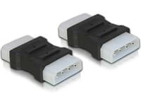 Delock - Strømkoblingsadapter - 4-pin intern strøm (hann) til 4-pin intern strøm (hann)