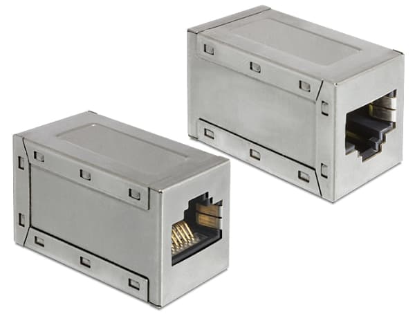 Delock - Nettverksadapter - RJ-45 (hunn) til RJ-45 (hann) - CAT 5e