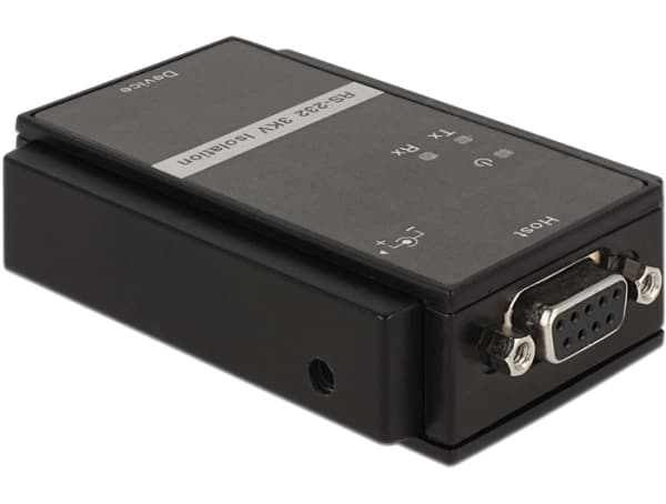 Delock Converter RS-232 > RS-232 with 3 kV Isolation - Serial isolation adapter
