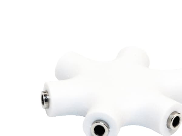 LogiLink LogiStar - Lydsplitter - mini-phone stereo 3.5 mm hunn til mini-phone stereo 3.5 mm hunn - 20 cm