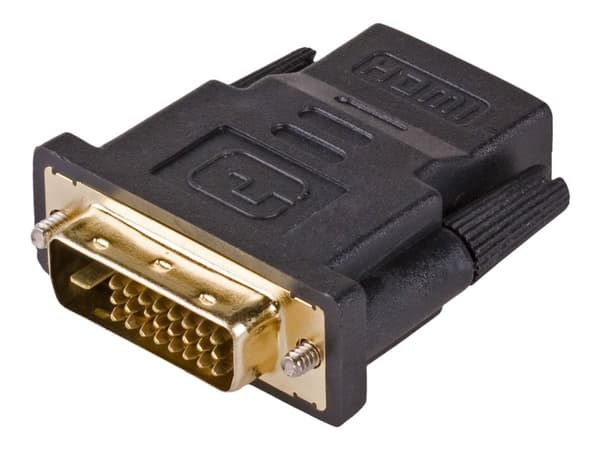 Akyga - Video adapter - DVI-D hann til HDMI hunn - svart