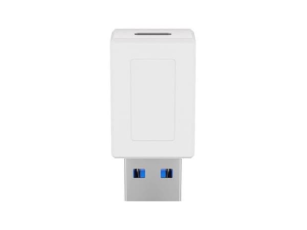 Goobay 55225, USB-C, USB 3.0 (type A), Hvit