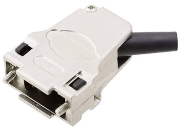 encitech D45ZF09-RG-K 7960-0206-11 D-SUB-kabinet Poltal: 9 Helmetal 45 ° Sølv 1 stk