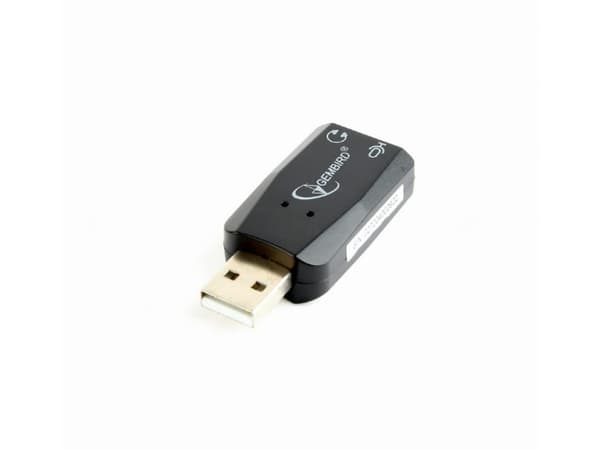 Gembird SC-USB2.0-01 - Ljudkort - 48 kHz - stereo - USB 2.0 - CMedia CM108B