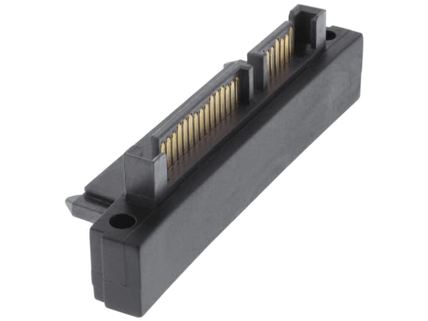 InLine 27700F, SATA 22pol (7+15), SATA 22pol (7+15), Svart