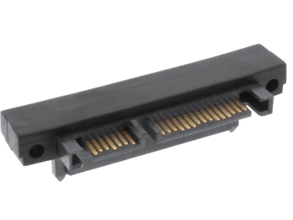 InLine 27700F, SATA 22pol (7+15), SATA 22pol (7+15), Svart