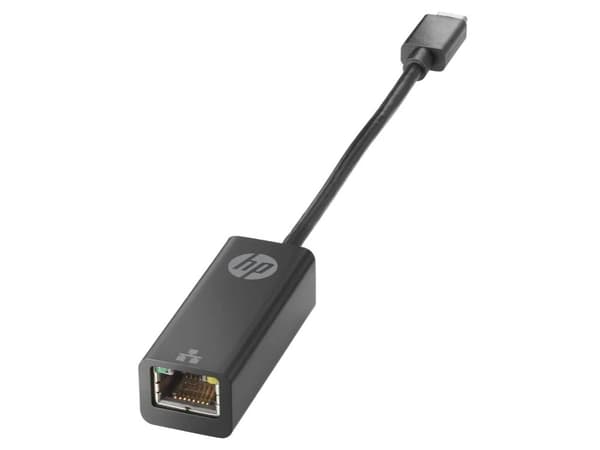 HP - Nettverksadapter - USB-C - Gigabit Ethernet Sort