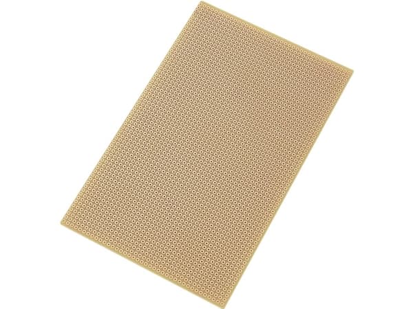 TRU COMPONENTS SU527769 Eurooppalainen painolevy Kovapaperi (L x S) 160 mm x 100 mm 35 µm Ruutukoko 2,54 mm Sisältö 1 kpl