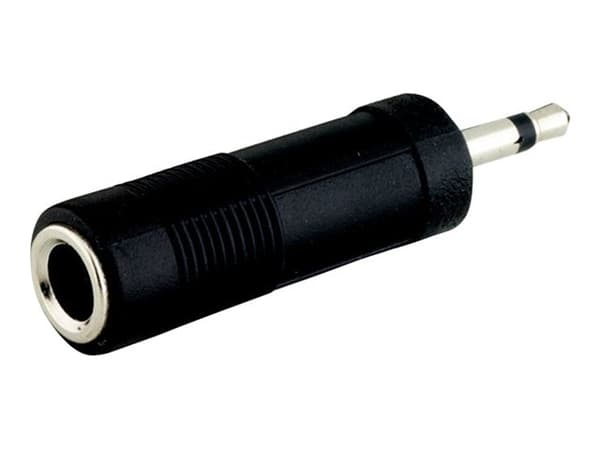 MicroConnect - Lydadapter - stereo minijackplugg (hann) til stereoplugg (hun)