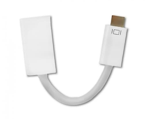 Qoltec - Adapterkabel - HDMI hun til mini-DVI han - 15 cm