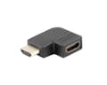 Miniatyrbild 1 av 4: Adapter HDMI-A(Hane) till HDMI-A(Hona) 90° Vänster