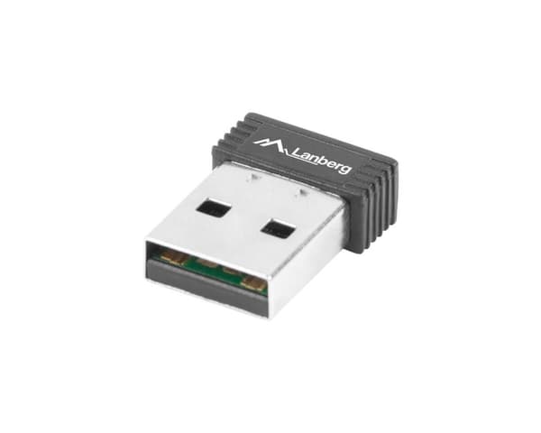 USB Wifi Adapter Nano - 150Mb/s Sort