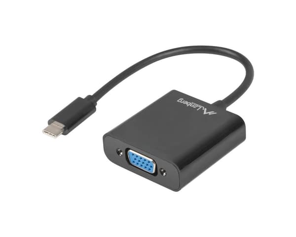 USB-C 3.1 Hane till VGA Hona Adapter Svart