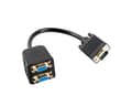 Miniatyrbild 1 av 2: VGA Hane till 2x VGA Hona Adapter 20 cm