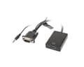 Pikkukuva 3 / 3: VGANaaras - HDMI Uros + Audio Cable