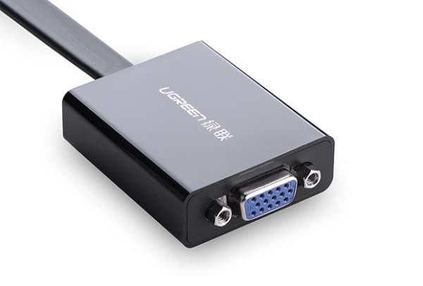 Adapter AV Ugreen HDMI - S-Video - RCA (Chinch) czarny (40248)