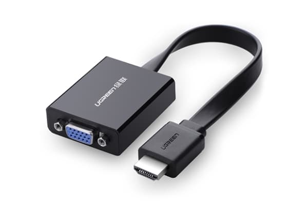Adapter AV Ugreen HDMI - S-Video - RCA (Chinch) czarny (40248)