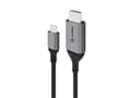 Pikkukuva 3 / 5: ALOGIC ULCHD02-SGR, 2 m, HDMI-tyyppi A (vakio), USB Type-C, Uros, Uros, Suora