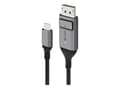 Pikkukuva 1 / 5: ALOGIC ULCDP02-SGR, 2 m, DisplayPort, USB Type-C, Uros, Uros, Suora