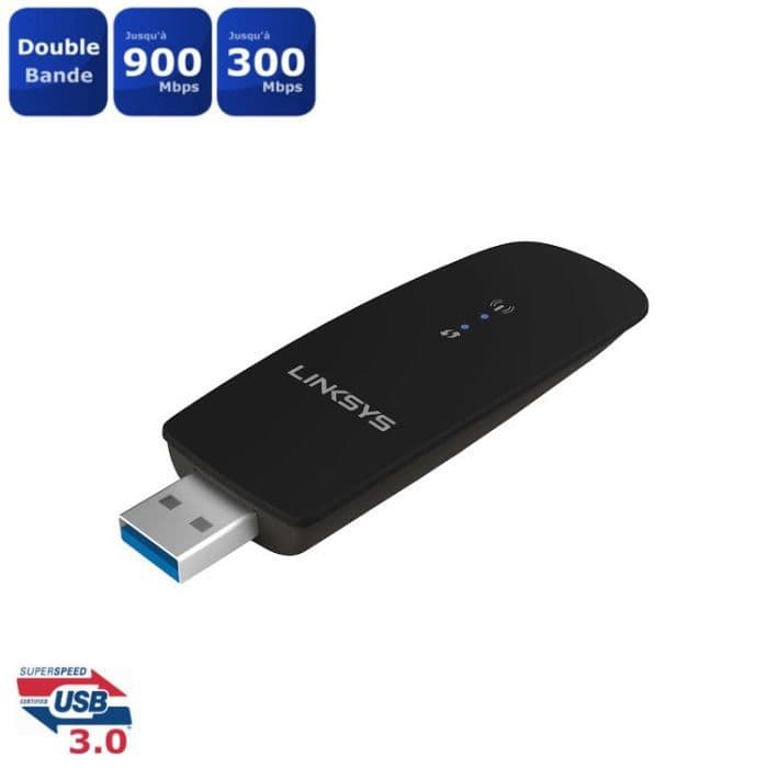 LINKSYS WUSB6300 USB-flashdrev AC1200 dobbeltbånd