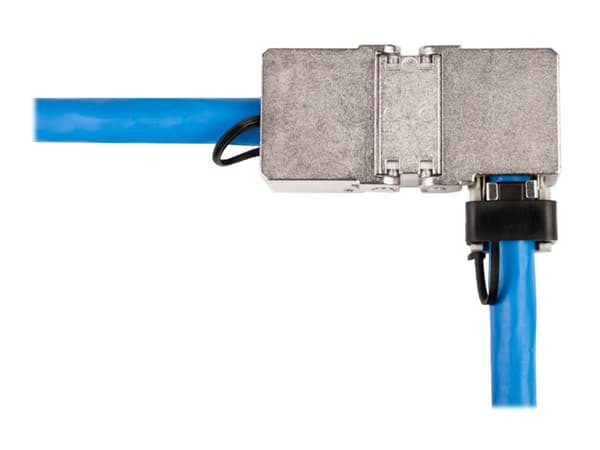 Metz Connect Cable connector class EA 270° - Kabelmuffe - CAT 7 - STP - metallisk