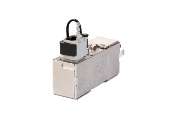 Metz Connect Cable connector class EA 270° - Kabelmuffe - CAT 7 - STP - metallisk