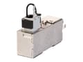 Miniatyrbilde 1 av 5: Metz Connect Cable connector class EA 270° - Kabelmuffe - CAT 7 - STP - metallisk