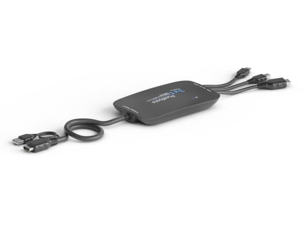 PureTools PT-PSW-31I, USB Type-A, Plast, Sort, 60 Hz, 3840 x 2160, 18 Gbit/sek.