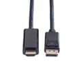 Miniatyrbild 4 av 5: Value 11.99.5785, 1 m, DisplayPort, Hankoppling, Hankoppling, Rak, Rak