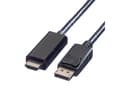 Miniatyrbild 2 av 5: Value 11.99.5785, 1 m, DisplayPort, Hankoppling, Hankoppling, Rak, Rak