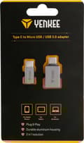 Miniatyrbild 2 av 3: Yenkee YTC 021 USB Adapter USB C to Micro USB Adapter, USB A YENKEE