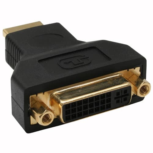 InLine 17670P DVI/HDMI-adapter HDMI (19pol) hann til DVI-D (24+1) hunn