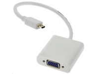 MicroConnect - Adapterkabel - HD-15 (VGA) med mikro HDMI-kabel - 25 cm