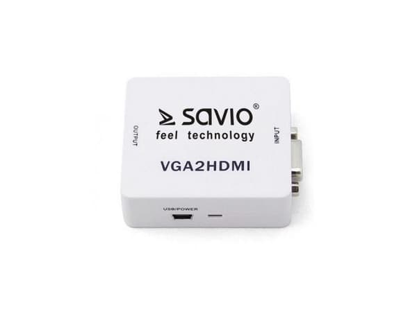 SAVIO CL-110 - Videokonverter - VGA - HDMI