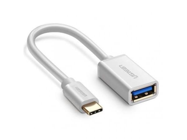 USB-C 3.0 UGREEN OTG-adapter (hvit)