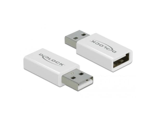 Delock - USB-datablokkering - hvit