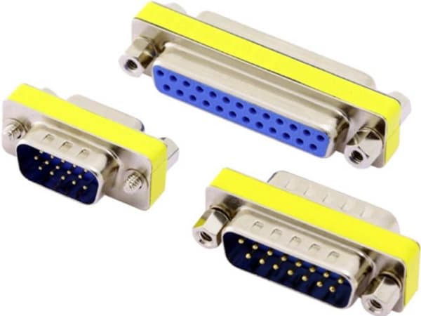 encitech DMGC-2525-FF D-SUB-adapter D-SUB-bøsning 25-pol. - D-SUB-bøsning 25-pol. 1 stk