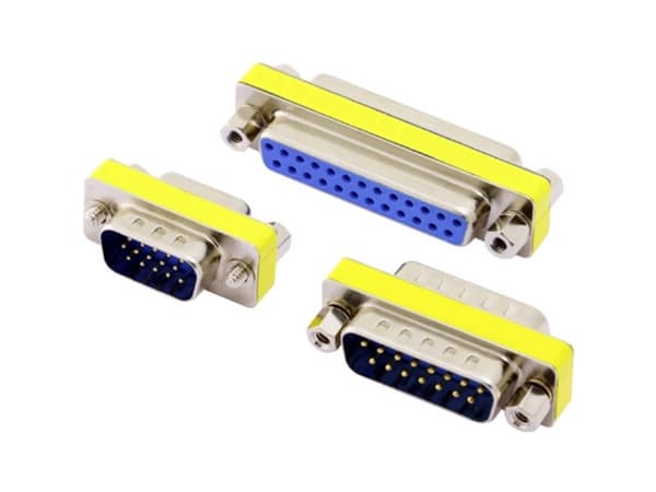 encitech DMGC-HD1515-MM D-SUB-adapter D-SUB-stik 15-pol. - D-SUB-stik 15-pol. 1 stk
