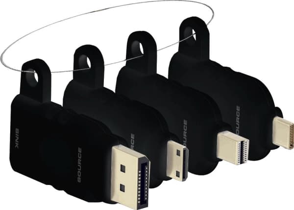 VISION Professional - Kabelsett for video / lyd / data - svart
