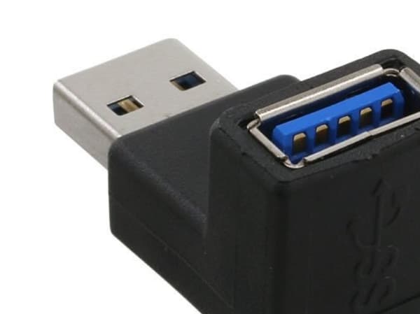 InLine 35300R, USB 3.0 A female, USB, Svart