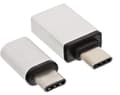 Miniatyrbild 1 av 5: InLine 35809, USB 3.1 C, Micro-USB + USB3.0 A, Aluminium