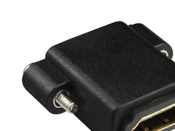 InLine 17600N, HDMI A female, HDMI A, Sort
