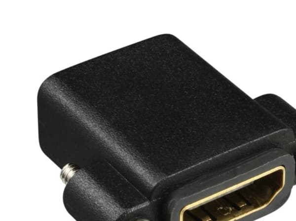 InLine 17600N, HDMI A female, HDMI A, Sort
