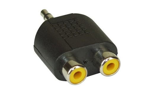 InLine 99302, 3,5 mm jack uros, 2x RCA F, lajitella
