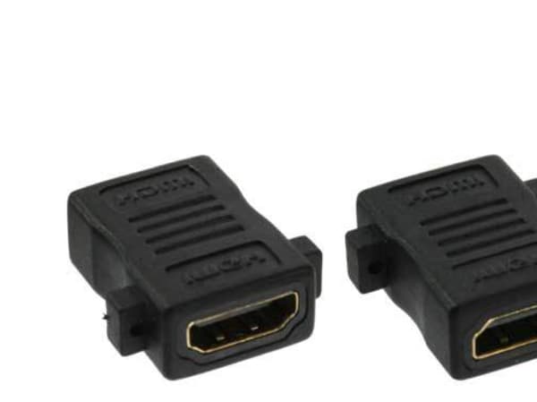 InLine 17600M, HDMI A female, HDMI A, Sort