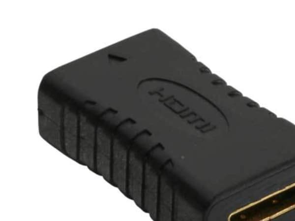 InLine 17600L, HDMI C female, Mini HDMI, Musta