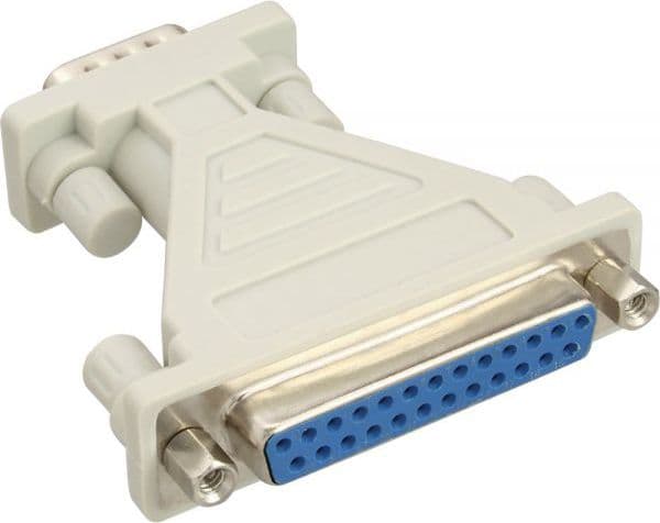 InLine 31249, 9pin male, 9-pin Sub D, Beige