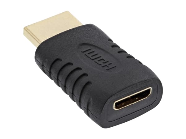 InLine 17691G, HDMI A male, HDMI C, Sort